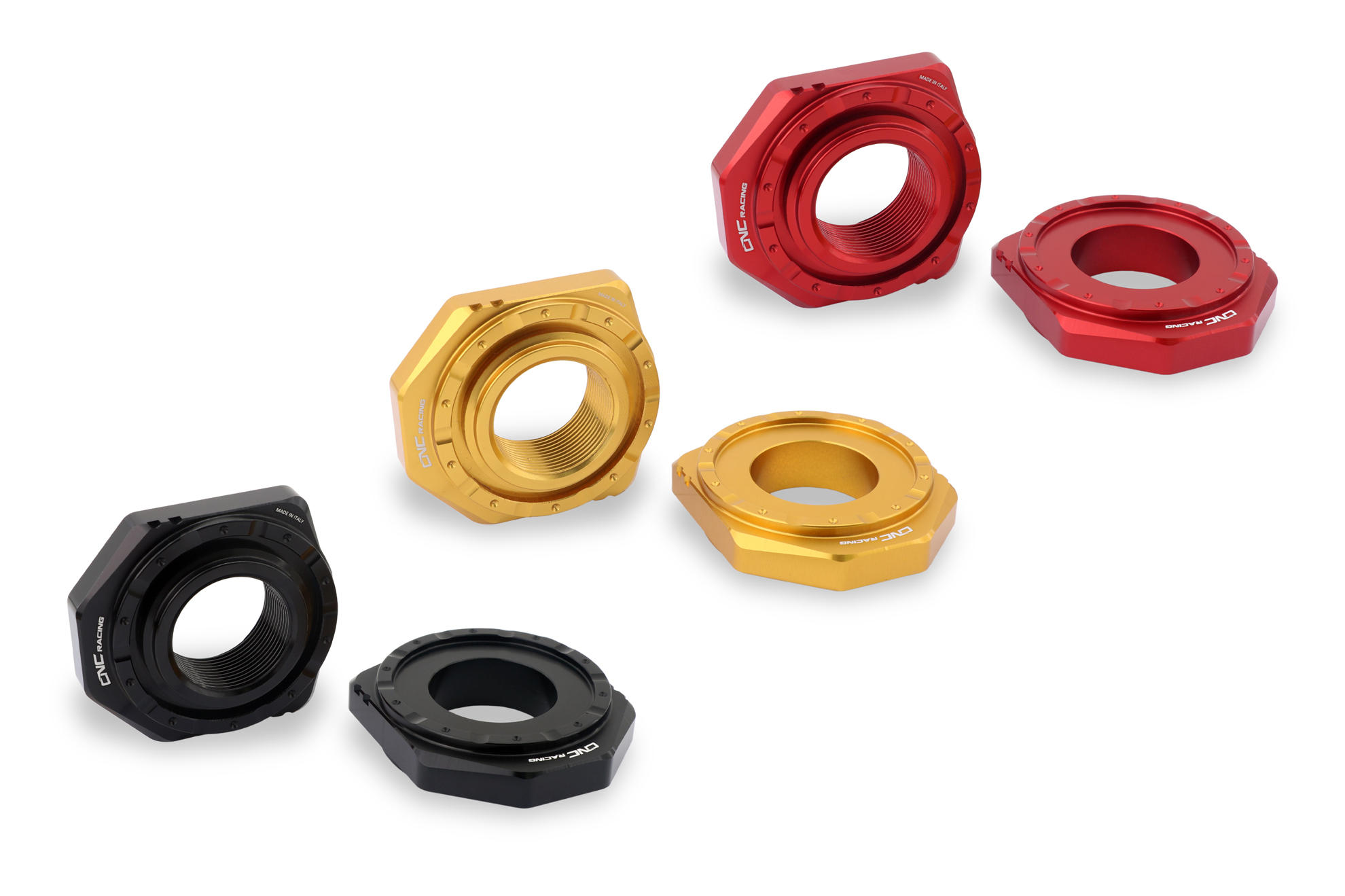 CNC Racing Billet Chain Adjuster Blocks for the Ducati DesertX, Multistrada V4, 1200 / 1260 Enduro, 950, V2, and Panigale 899 / 959 CNC Racing Billet Chain Adjuster Blocks for the Ducati DesertX, Multistrada V4, 1200 / 1260 Enduro, 950, V2, and Panigale 899 / 959